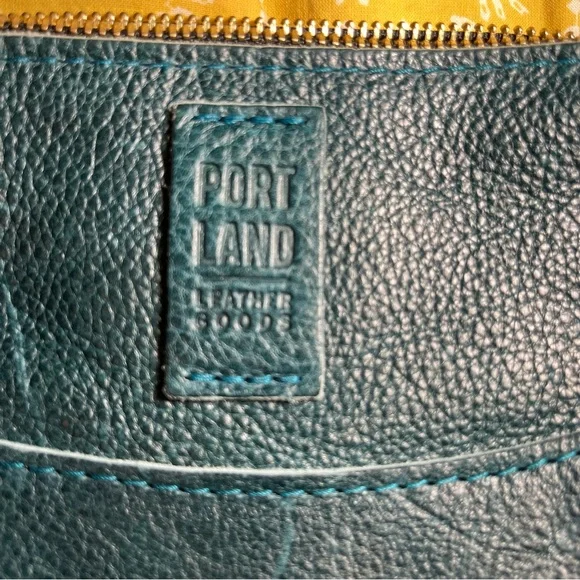 Lot of 5 Portland Leather Goods Accessories in Blues, Greens, Purple - Picture 12 of 13